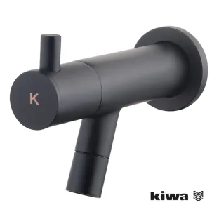 Wiesbaden Amador fountain tap with wall mounting Kiwa 1/2'' - matt black