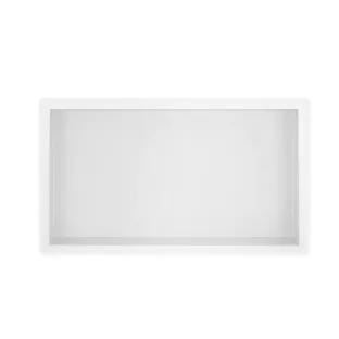 Wiesbaden Demis built-in niche 30x60x10 cm - Matt white