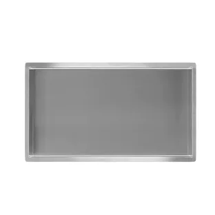 Wiesbaden Demis built-in niche 30x60x10 cm - stainless steel