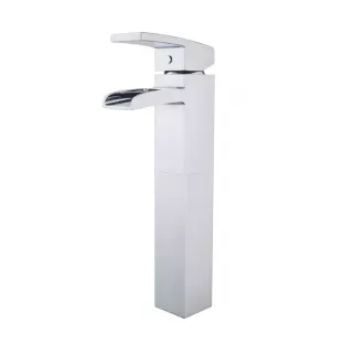 Wiesbaden Rombo - High waterfall Built-in washbasin tap - Chrome