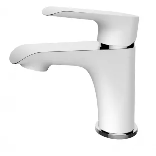 Wiesbaden Tarma - Single lever - washbasin tap - White chrome