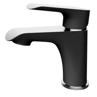 Wiesbaden Tarma - Single lever - washbasin tap - Black chrome