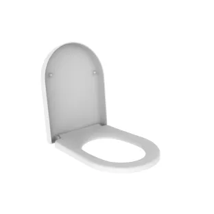 Wiesbaden Vesta toilet seat soft close and quick release - matt white