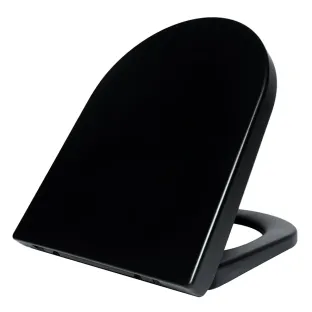 Wiesbaden Vesta toiletzitting softclose and quick release - matt black