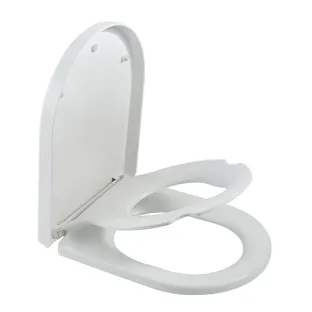 Xellanz Vesta Family Toilet Seat with Integrated Child Seat - Softclose and Quick Release - Gloss White