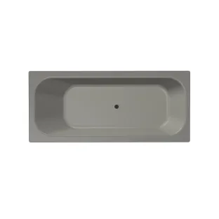 Xenz Aruba Built-in bath acrylic with bath legs - without overflow hole - without drain - bath - 180x80 cm - Cement mat