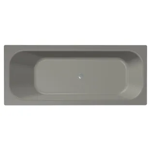 Xenz Aruba Built-in bath acrylic with bath legs - without overflow hole - without drain - bath - 190x80 cm - Cement mat