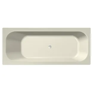 Xenz Aruba Built-in bath acrylic with bath legs - without overflow hole - without drain - bath - 190x80 cm - Pergamon