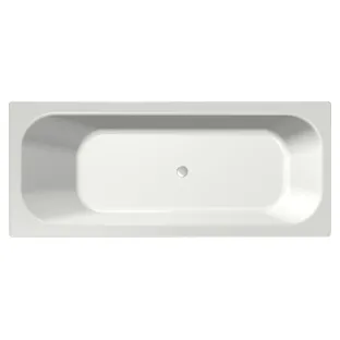 Xenz Aruba Built-in bath acrylic with bath legs - without overflow hole - without drain - bath - 190x80 cm - White