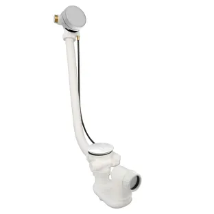 Xenz bath drain/inlet combination - White