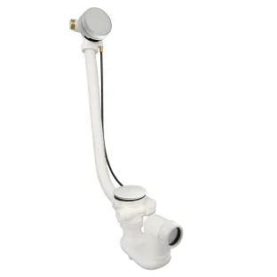 Xenz bath drain/inlet combination - Matt white