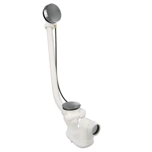 Xenz bath drain/overflow combination - Chrome