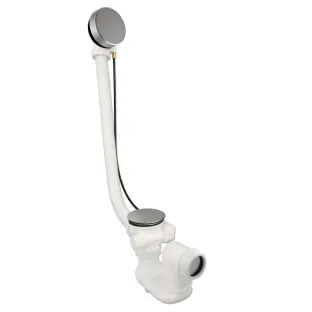 Xenz bath drain/overflow combination - Stainless steel