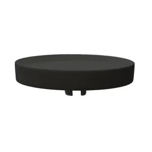 Xenz bath edge table 26 cm - for bath edges from 7 to 33 mm - ebony black