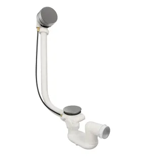 Xenz extended bath drain-inlet combination - Stainless steel