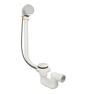 Xenz extended bath drain-inlet combination - Matt white