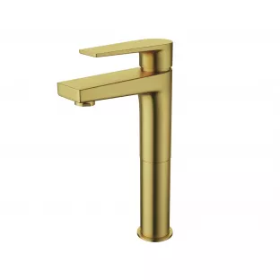 YDAY - London - Raised basin tap - brushed gold