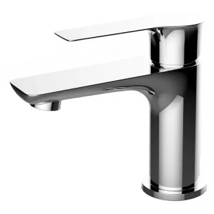 YDAY Luxury design washbasin tap - Low - Chrome