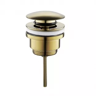 YDAY Oscar click waste drain plug - gold