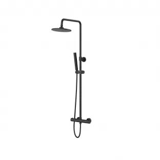 YDAY - Senza - Rain shower 20cm with hand shower - matt black