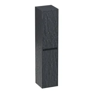 Brauer Adore hoge kast - 160x35x35 cm - 2 deuren links- of rechtsdraaiend - greeploos - MFC - Damascus