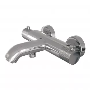Brauer Chrome Carving opbouw baddouche thermostaatkraan - chroom