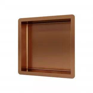 Brauer Copper Edition Inbouwnis - 30x30cm - geborsteld koper PVD