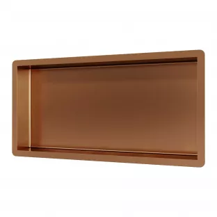 Brauer Copper Edition Inbouwnis - 60x30cm - geborsteld koper PVD