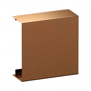 Brauer Copper Edition opbouwnis met verborgen opbergruimte - geborsteld koper PVD