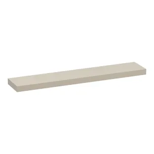 Brauer Creek Topblad vrijhangend - 240x50x10 cm - MDF gelakt - Mat beige