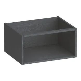 Brauer Flourish bijkast met 1 opbergvak - 60x46x30 cm - MFC - Timber Grey