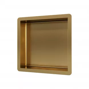 Brauer Gold Edition Inbouwnis - 30x30cm - geborsteld goud PVD