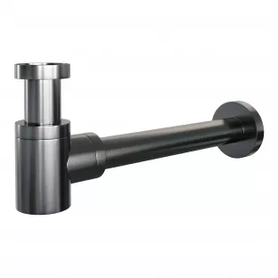 Brauer Gunmetal Edition Design sifon - Compact - Geborsteld Gunmetal PVD