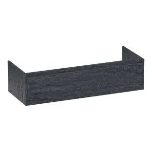 Brauer Hope wastafelonderkast - 120x46x30 cm - 1 lade greeploos - 1 sifonuitsparing - MFC - Damascus