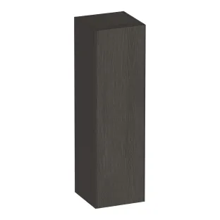 Brauer Inspire halfhoge kast - 120x35x35 cm - 1 deur linksdraaiend - greeploos - MFC - Timber Anthracite