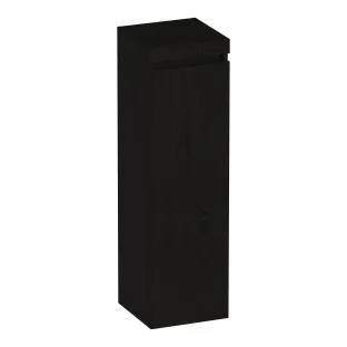 Brauer Joy halfhoge kast - 120x35x35 cm - 1 deur linksdraaiend - greeploos - MFC - Timber Black