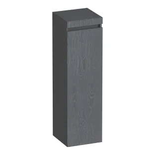 Brauer Joy halfhoge kast - 120x35x35 cm - 1 deur linksdraaiend - greeploos - MFC - Timber Grey