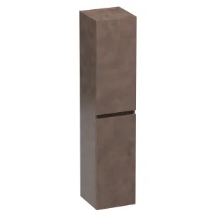 Brauer Joy hoge kast - 160x35x35 cm - 2 deuren links- of rechtsdraaiend - greeploos - MFC - Erosion