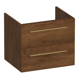 Brauer opbouw meubelgreep - Model A - 32 cm - Goud geborsteld