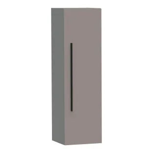 Brauer Trust halfhoge kast excl. opbouwgreep - 120x35x35 cm - 1 deur links of rechtsdraaiend - MDF gelakt - Mat taupe