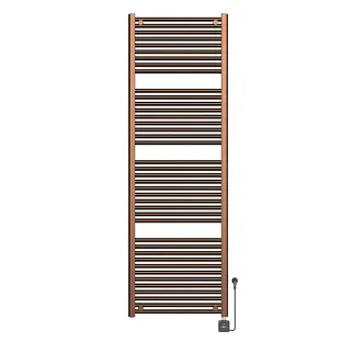 Elara elektrische radiator - Smart WiFi - 181.7x60 cm - 1000 W - Geborsteld brons koper PVD