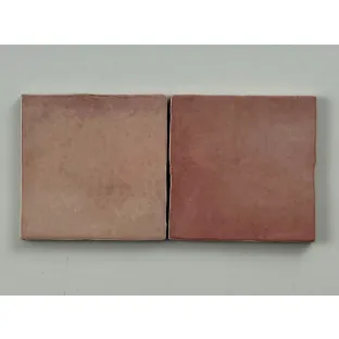 Equipe Cerámicas Trend wandtegel - 10x10 cm - 8 mm dik - Keramiek - Glans - Roze