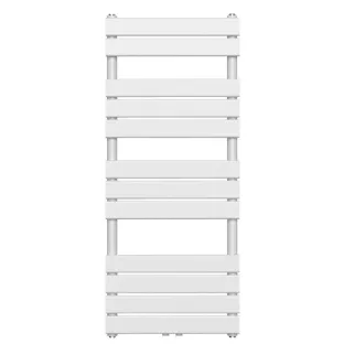 Handdoek radiator YDAY Flat - 120x50 cm - Wit - Midden aansluiting 