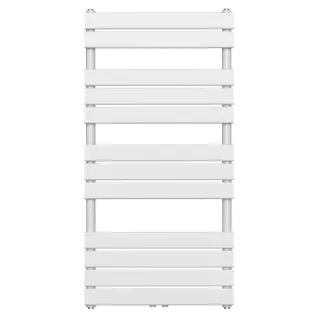 Handdoek radiator YDAY Flat - 120x60 cm - Wit - Midden aansluiting 