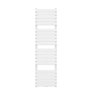 Handdoek radiator YDAY Flat - 180x50 cm - Wit - Midden aansluiting 