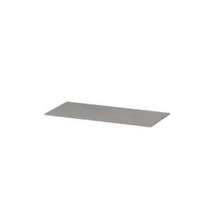 INK Afdekplaat 45 van keramische slab zonder uitsparing - 100x45x1 cm - Armani grey mat