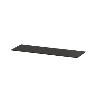 INK Afdekplaat 45 van keramische slab zonder uitsparing - 140x45x1 cm - Lauren black mat