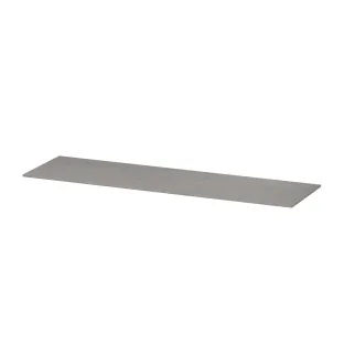 INK Afdekplaat 45 van keramische slab zonder uitsparing - 160x45x1 cm - Armani grey mat