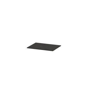 INK Afdekplaat 45 van keramische slab zonder uitsparing - 60x45x1 cm - Lauren black mat