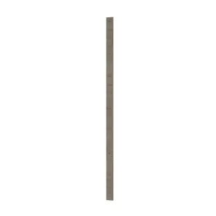 INK blende tbv koppeling 2 hoge kasten - 1 deur greeploos - decor - 7x1.6x169 cm - Greige eiken